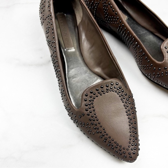 BCBG MAXAZRIA • Studded Pointed Flats • 7M - Picture 11 of 12